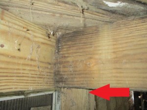 Deck joist missing hanger